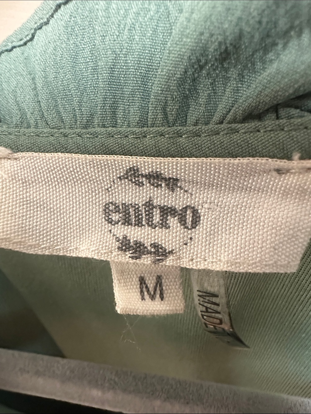 entro Sage Green Pleated Bodice Dress - Picture 2 of 7